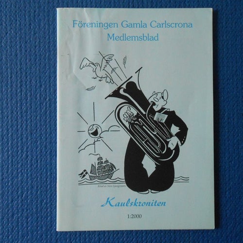 Kaulskroniten nr 1 2000 Föreningen Gamla Carlscrona Medlemsblad