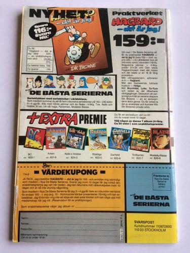Agent X9 nr 10 från 1991