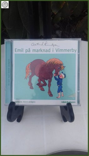 Emil på marknad i VImmerby CD Astrid Lindgren uppläsare barnvakten saga ljudbok