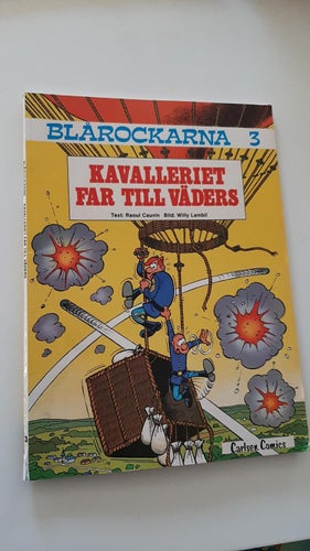BLÅROCKARNA 3 KAVALLERIET FAR TILL VÄDERS 1:A UPPLAGA 1981 I FINT SKICK