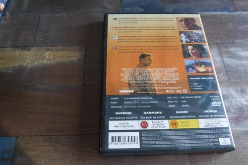 DVD The English patient