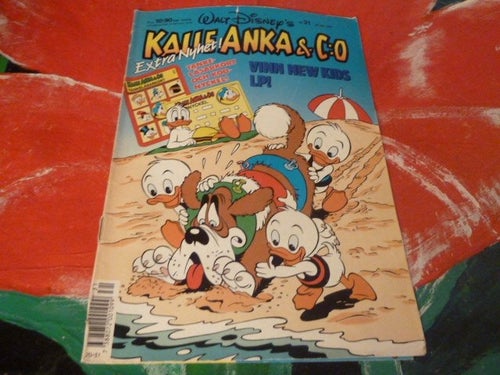 TIDNING, KALLE ANKA & CO, NR 31 - 1991