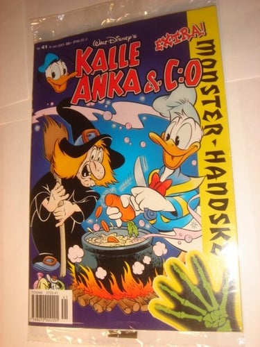 KALLE ANKA & Co I ORIGINAL PLAST leksak 2001 41 MONTERHAND.