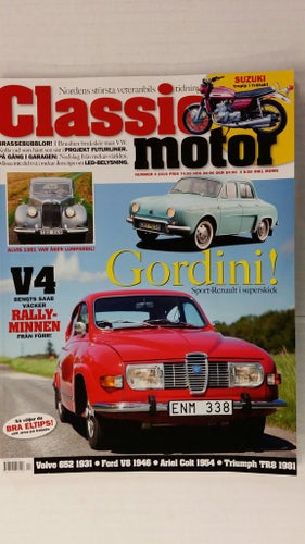 Classic Motor 4 2016: Triumph TR8, Volvo PV 652, Ariel LH Colt, Ford V8 -46
