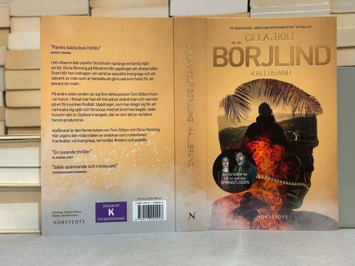Kallbrand av Cilla Börjlind, Rolf Börjlind, bok, Very Fine