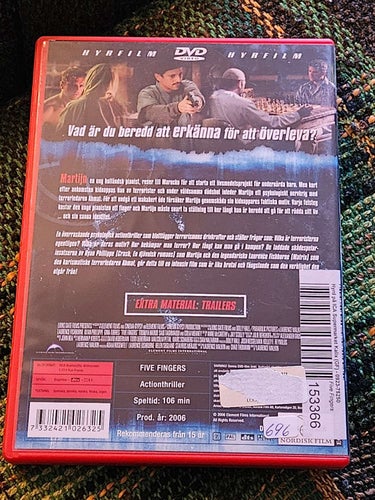 FIVE FINGERS - ..DVD ,SV TEXT