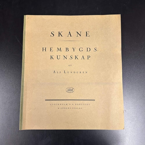 Alf Lundgren - Skåne Hembygdskunskap