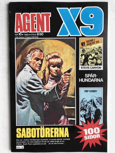 Agent X9 - 1982:10 Oläst!