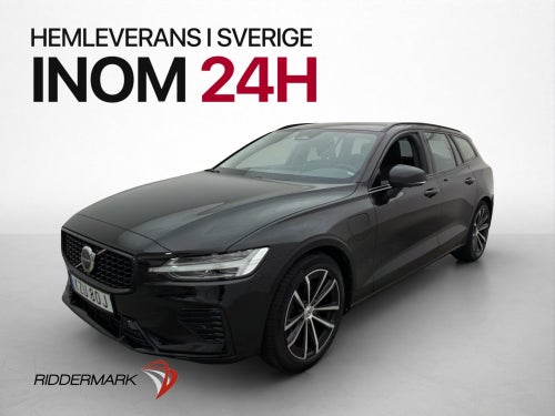 Volvo V60 T6 350hk AWD Plus Dark Drag Skinn 360° Värmare