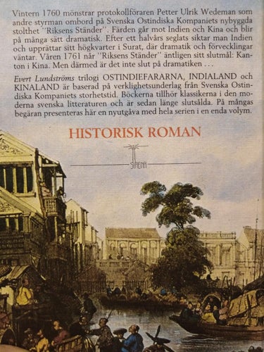 Ostindie färden - Evert Lundström. bok, inbunden. Very Fine