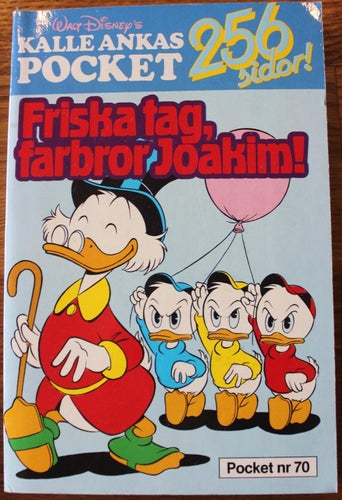 KALLE ANKA POCKET NR 70 1986