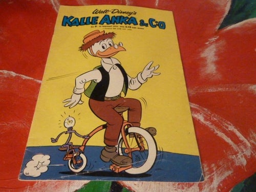 TIDNING, KALLE ANKA & CO, NR 8 - 1974
