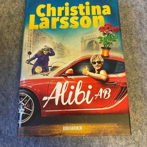 Christina Larsson - Alibi AB - signerad