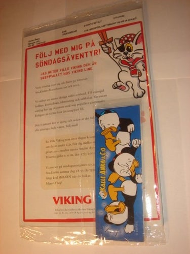 KALLE ANKA & Co I ORIGINAL PLAST leksak 2001 51-52 TJOCKT