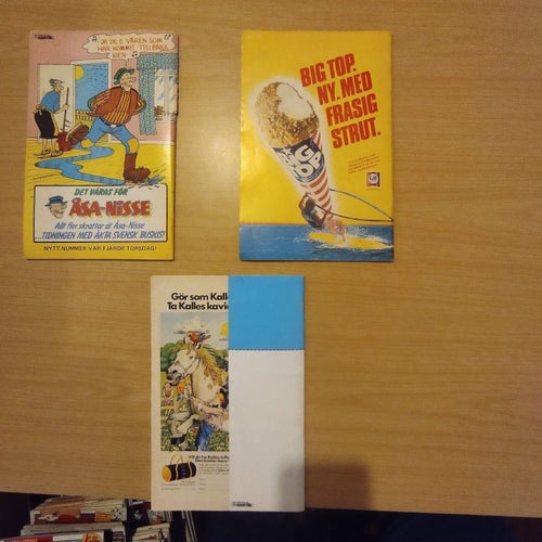Samling 91:an 1980 flera nummer 3 styck