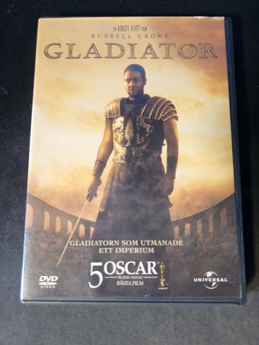 Gladiator - Russell Crowe - DVD - SVENSK TEXT