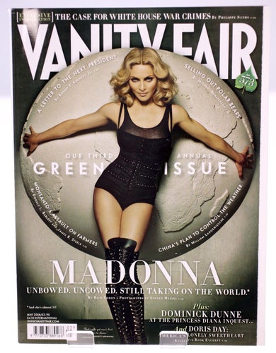 Vanity Fair magazine-Madonna cover-No.573-May 2008-NEW (Weight: 606g) FREE POST