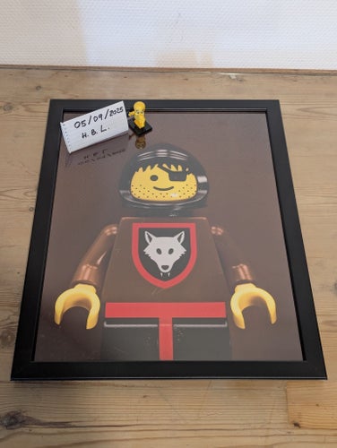 LEGO Minifigur Plakat 1 st