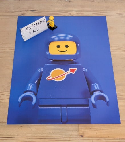 LEGO Minifigur Plakat 1 st