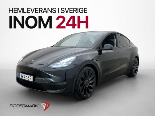 Tesla Model Y Performance Svensksåld