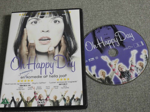 Oh Happy Day DVD Danish Comedy Komedi Danska