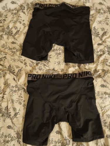 2-pack Nike Pro Träningsshorts, Svarta, Storlek XL