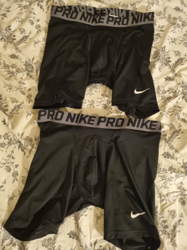 2-pack Nike Pro Träningsshorts, Svarta, Storlek XL