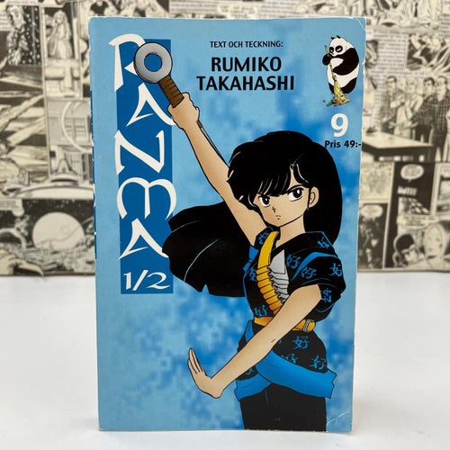 Ranma 1/2 volym 9 Rumiko Takahashi pocket på svenska [Manga bok]