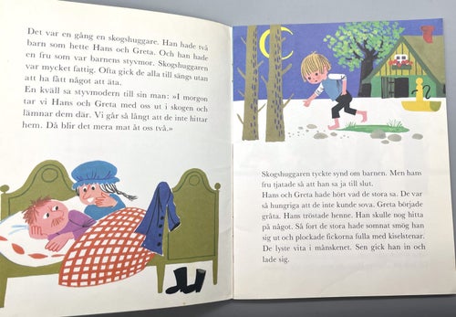 Hans och Greta av Bröderna Grimm (Kronböckerna 68, Kronbok)