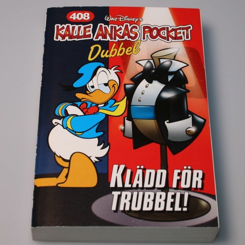 Kalle Ankas pocket 408 - Klädd för trubbel - 512 sidor