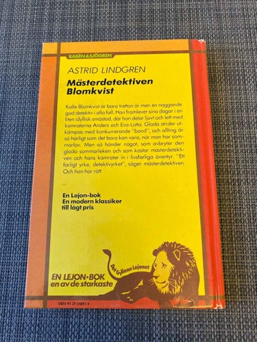 Astrid Lindgren - Mästerdetektiven Blomqvist
