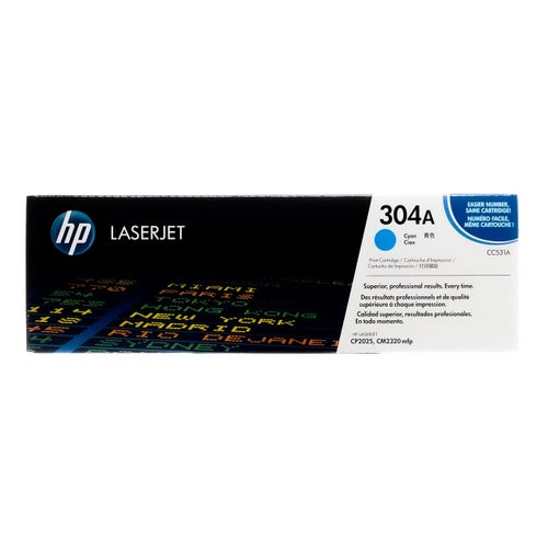 Original HP 304A Cyan Toner (CC531A)