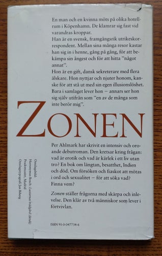 Zonen - Roman av Per Ahlmark