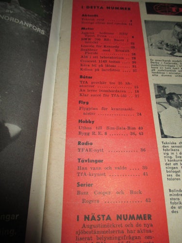 TEKNIK FÖR ALLA NR 15 1961. NSU SPORT PRINZ, M.M