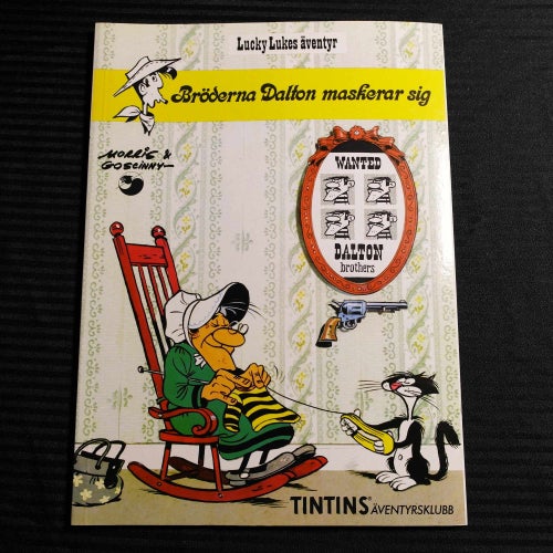 Lucky Lukes äventyr 12 - Bröderna Dalton maskerar sig - 1990