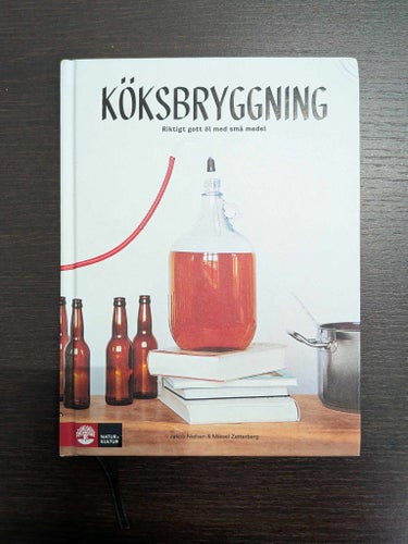 Köksbryggning Bok Ölbryggning Brygga öl grundmetod och ett 20-tal ölrecept
