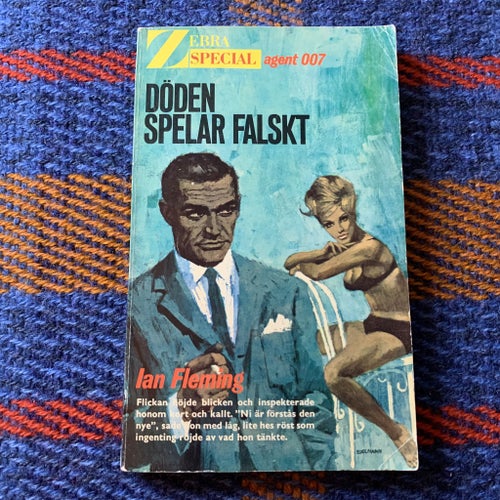 Ian Fleming - Döden spelar falskt | BOK | Zebra Special James Bond Agent 007