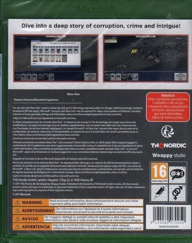 This is the Police Xbox One