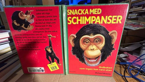 Snacka med Schimpanser av Richard Brassey, Bok, Very Good plus, BM