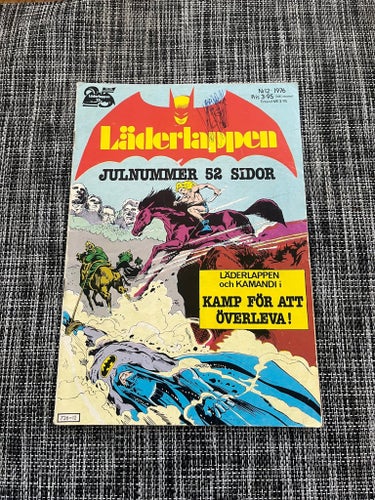 Läderlappen Julnummer 52 Sidor, 1976