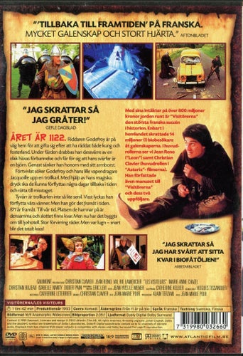 LES VISITEURS (1993) - DVD - VISITÖRERNA