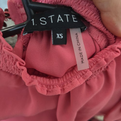 1. STATE rosa klänning, storlek XS