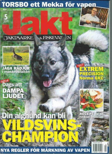 JAKTMARK & FISKEVATTEN - NR 5 2011 - VILDSVINS CHAMPION...