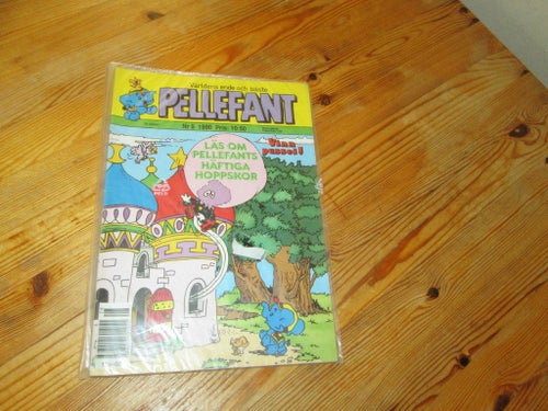 PELLEFANT NR 8 / 1990 I FINT SKICK PLASTFICKA