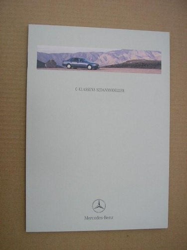Försäljningsbroschyr MERCEDES C-Klassens Sedanmodeller