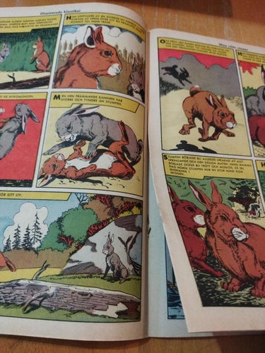 Illustrerade klassiker nr 97 Mina vilda vänner Ernest Thompson. Very Fine plus