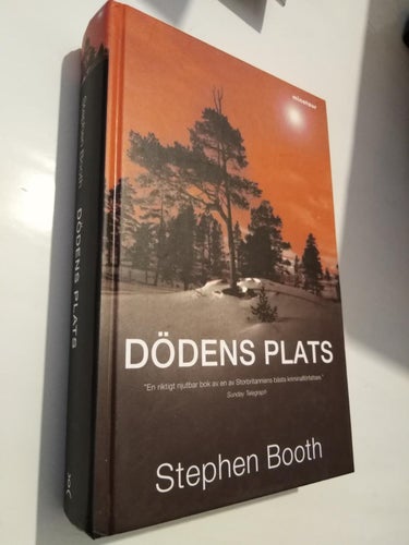 Dödens plats - Stephen Booth, bok inbunden Very Fine