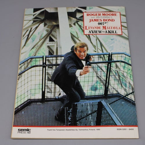 A View to a Kill - Levande Måltavla - James Bond 007 - Serieversionen , 1985