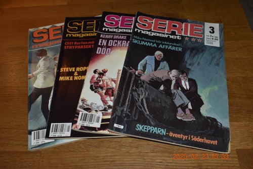 Serietidning 4 seriemagasinet 1987, 1988