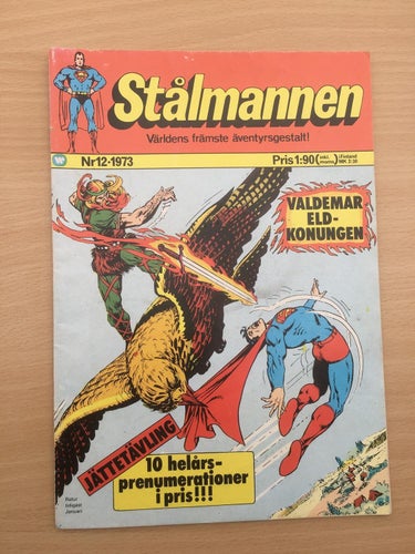 STÅLMANNEN - Nr 12 1973